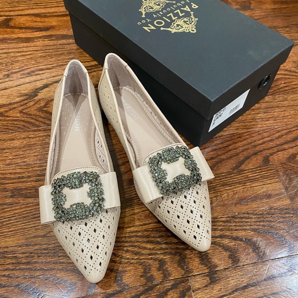 pazzion Shoes - New Pazzion lambskin leather flats 39 8